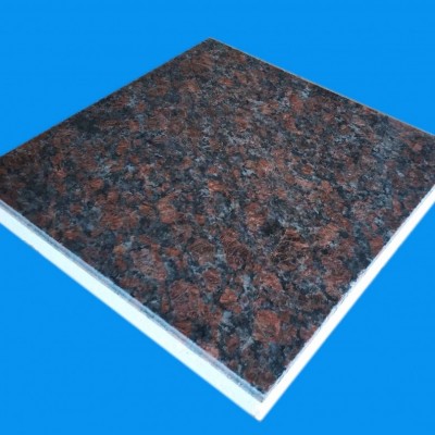 優質青島英國棕超薄石材保溫裝飾一體板廠家