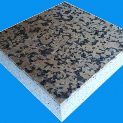 青島優質金鉆麻超薄石材保溫裝飾一體板