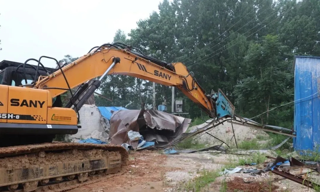 河南淅川縣上集鎮又拆2家石材廠！石材行業被中央環保嚴抓！