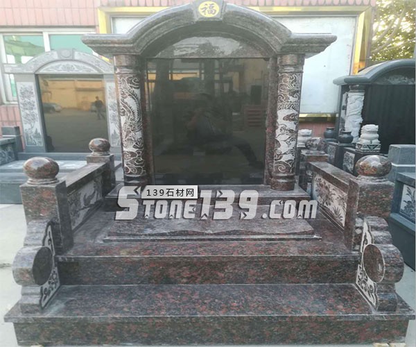 英國(guó)棕花崗巖墓碑