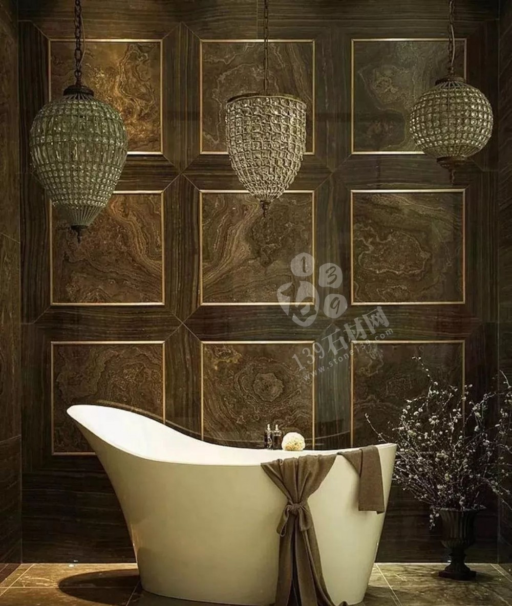 高端進口咖啡色木紋大理石-帶您認識奧巴馬木紋