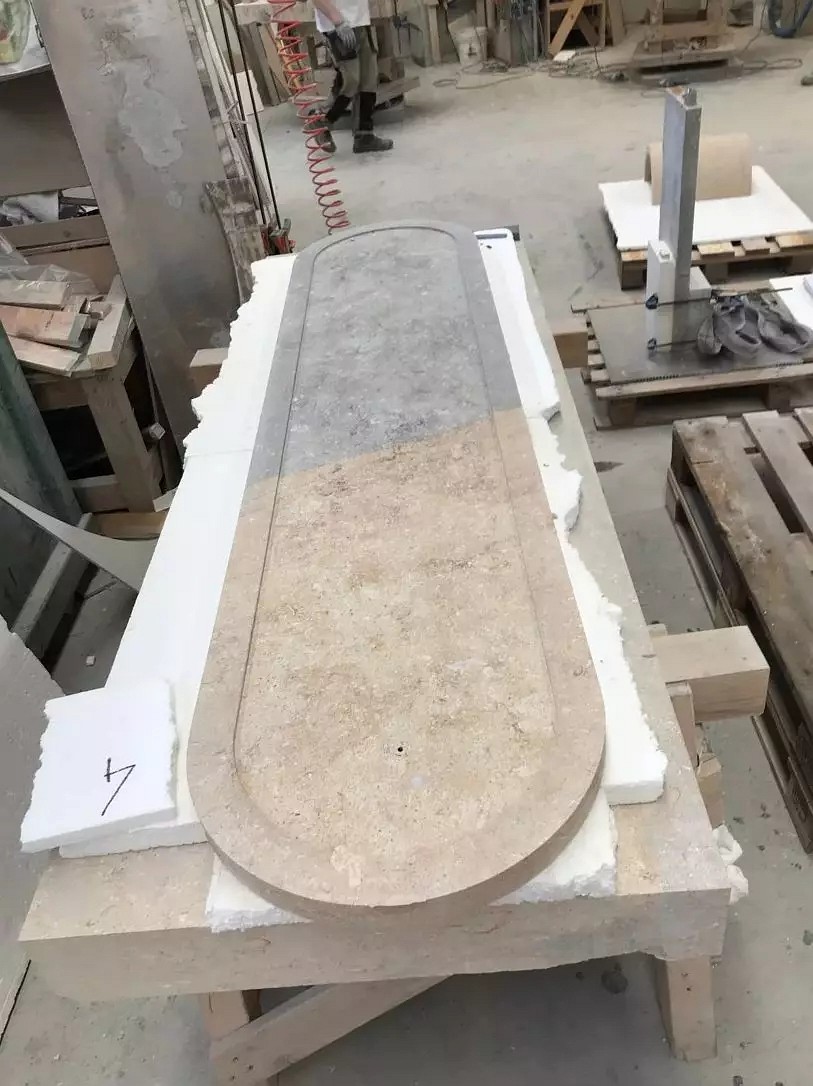 你說石材有色差是次品，那是你沒遇上好設計