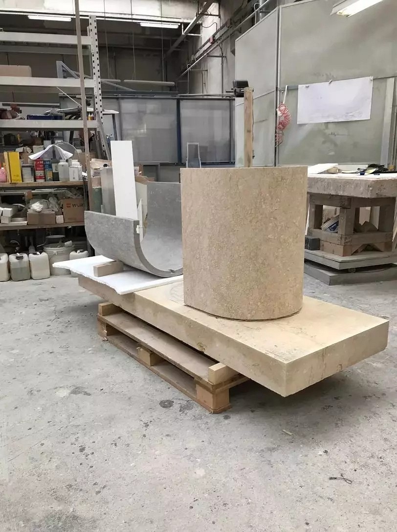 你說石材有色差是次品，那是你沒遇上好設計