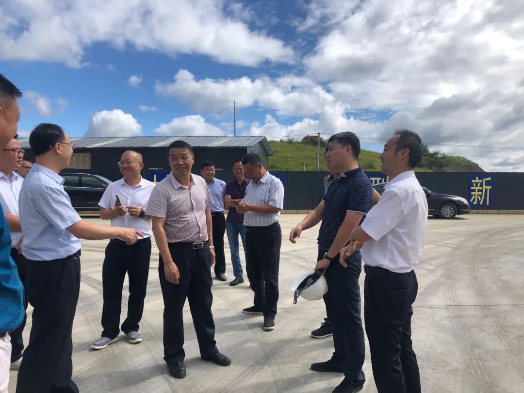 貴州省黔西南州人民政府副州長率隊到安龍石材園區開展調研