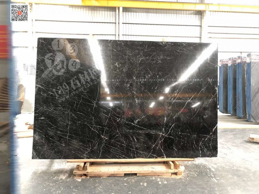 意大利黑大理石大板圖片實拍