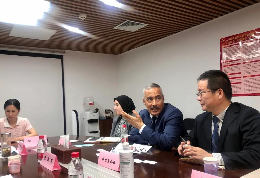 埃及公使到訪中國石材協會，推動中埃石材合作