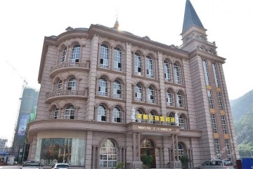 「楓葉紅」外墻干掛，打造“紅色宮殿”，花崗巖工程裝飾無可替代