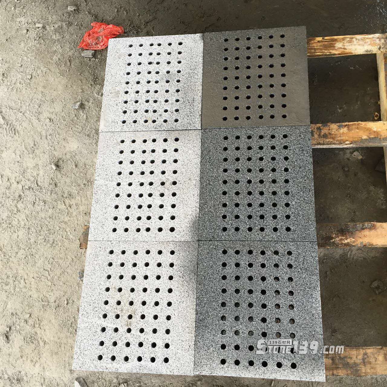 福建芝麻黑（長泰老礦）石材各種表面及產品展示