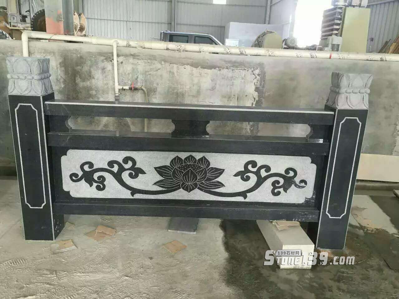 福建芝麻黑（長泰老礦）石材各種表面及產品展示