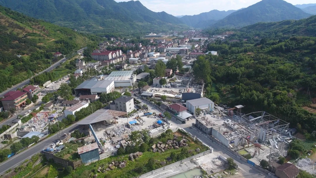浙江桐廬鐘山鄉石材行業整治工作取得重大階段性成果
