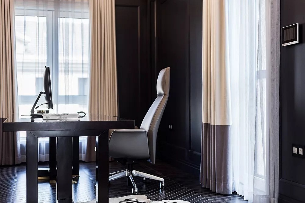 黑白大理石+金屬線,精致優雅的完美搭配