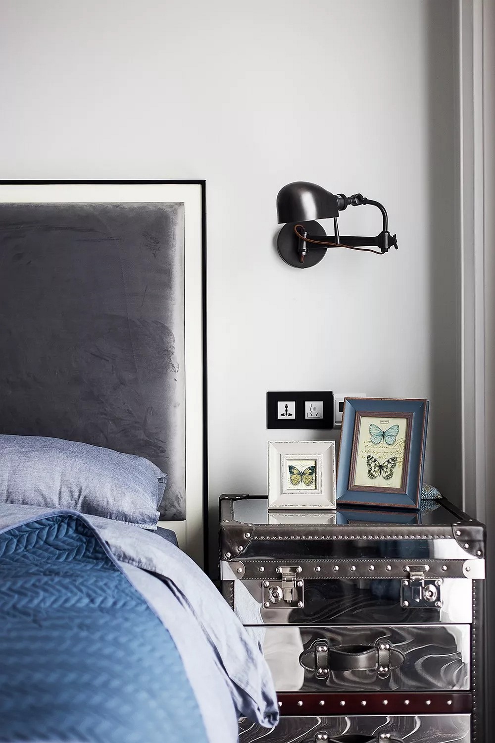 黑白大理石+金屬線,精致優雅的完美搭配