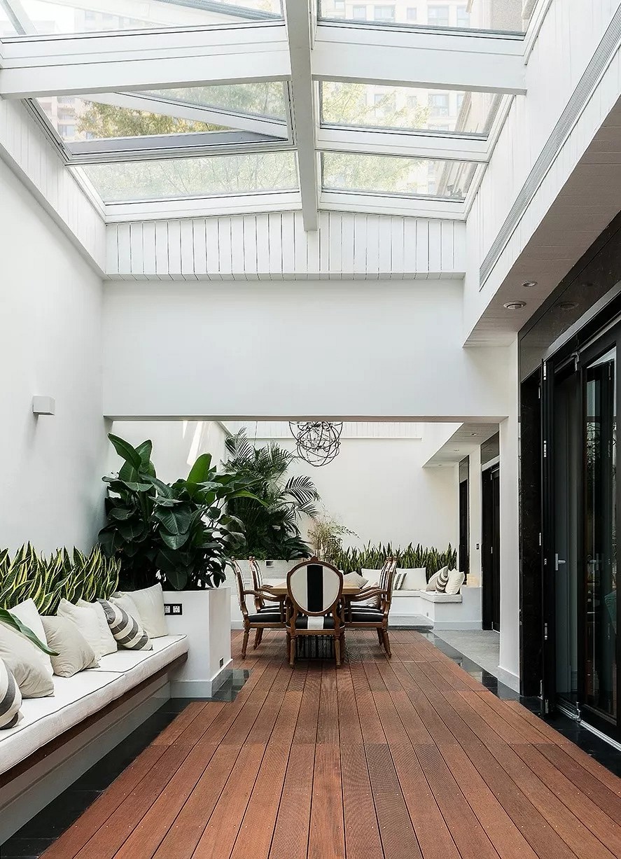 黑白大理石+金屬線,精致優雅的完美搭配