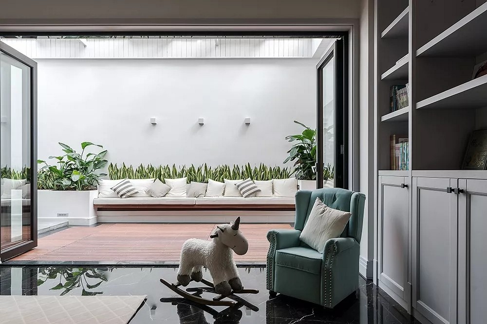 黑白大理石+金屬線,精致優雅的完美搭配