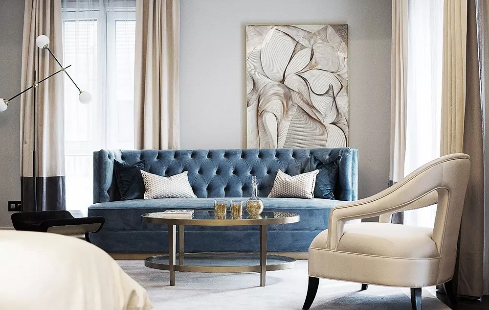 黑白大理石+金屬線,精致優雅的完美搭配