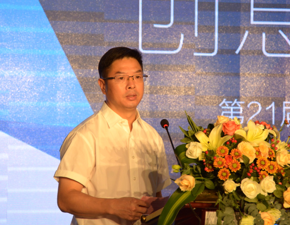 第21屆水頭石博會新聞發布會圓滿完成，南安市副市長莊國陽出席本次活動