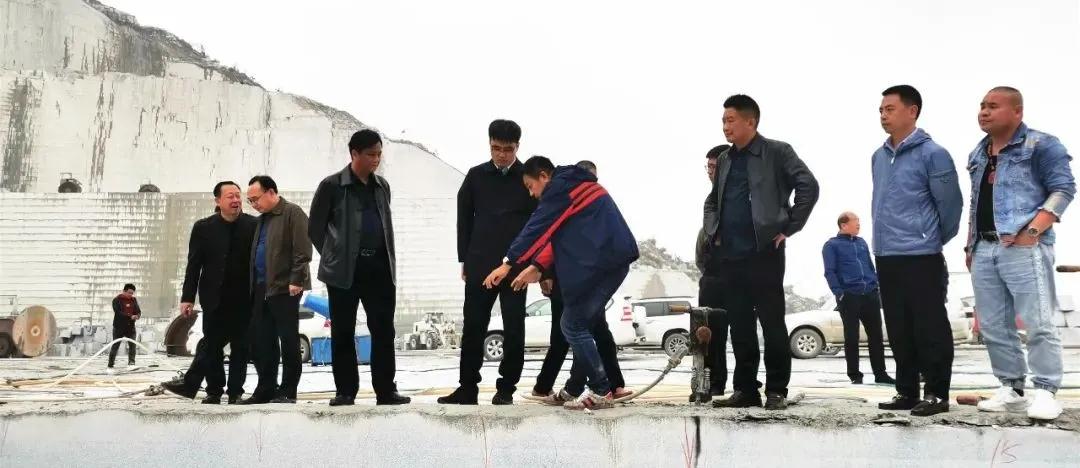 國家自然資源部官員調研麻城市綠色礦業發展示范區建設工作