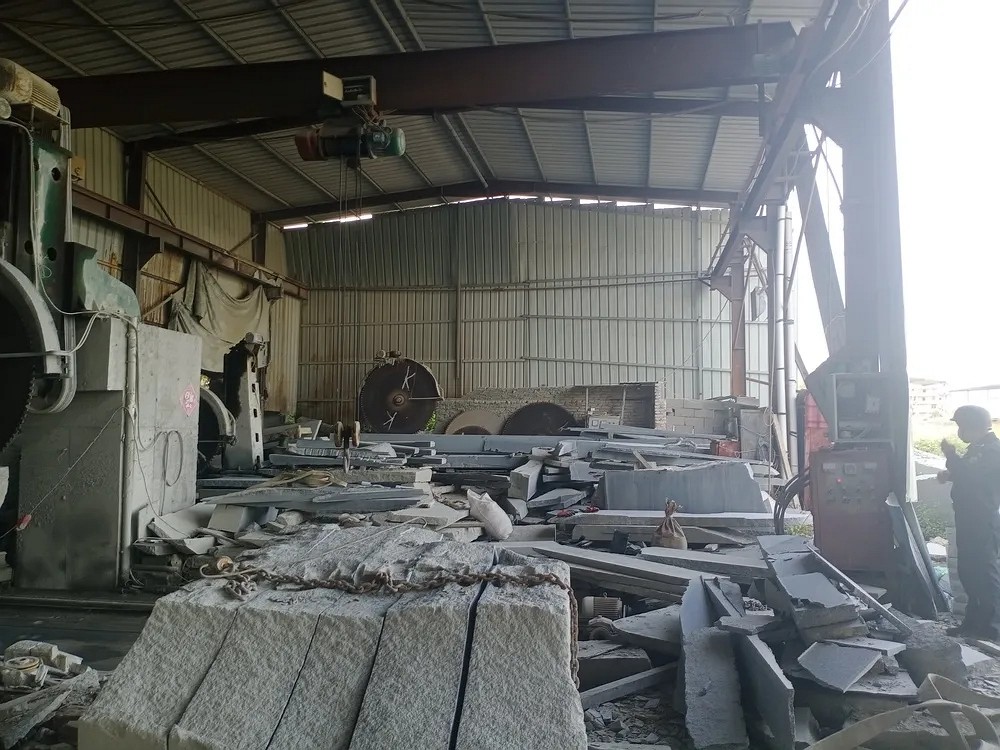 泉州界山鎮(zhèn)對石材（石雕）加工行業(yè)進行整治