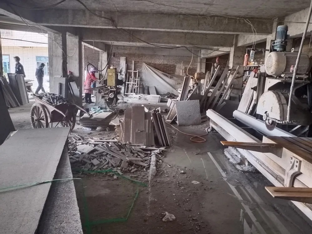 泉州界山鎮(zhèn)對石材（石雕）加工行業(yè)進行整治