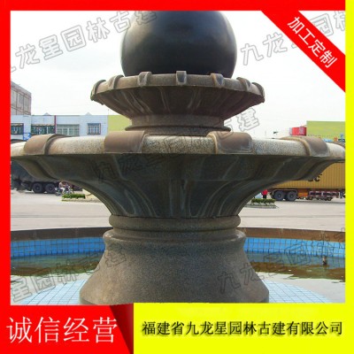 石雕雙層風水球 石雕風水球價格 質量好