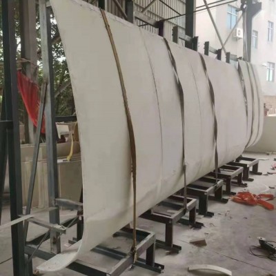 不規則弧形微晶石異形產品 （藝高人膽大）