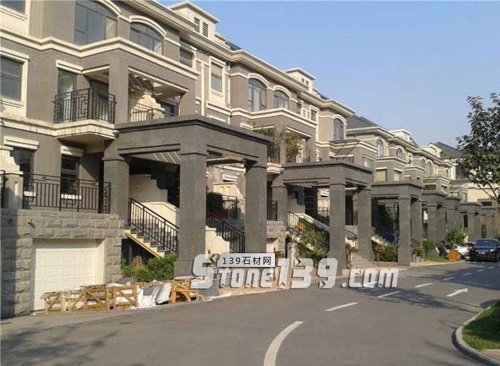 冰花藍別墅干掛展示