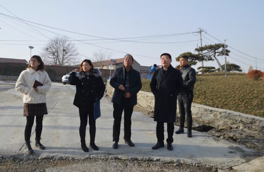 山東省石材協會周會長一行走訪調研山東藍星石材礦業發展有限公司