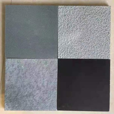 萬源青石小樣品四面（光面+啞光面+荔枝面+火燒面）樣品