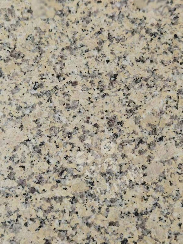 朝陽石材廠帶您區別江西德興黃色花崗巖卡麥黃的大黃、中黃、淺黃樣品