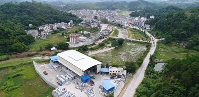 封開花產地封開縣大排礦建材項目開工