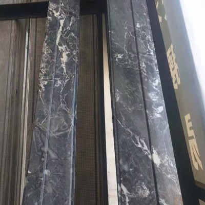 新中式線條羅曼蒂克灰高級灰現代灰石材裝修