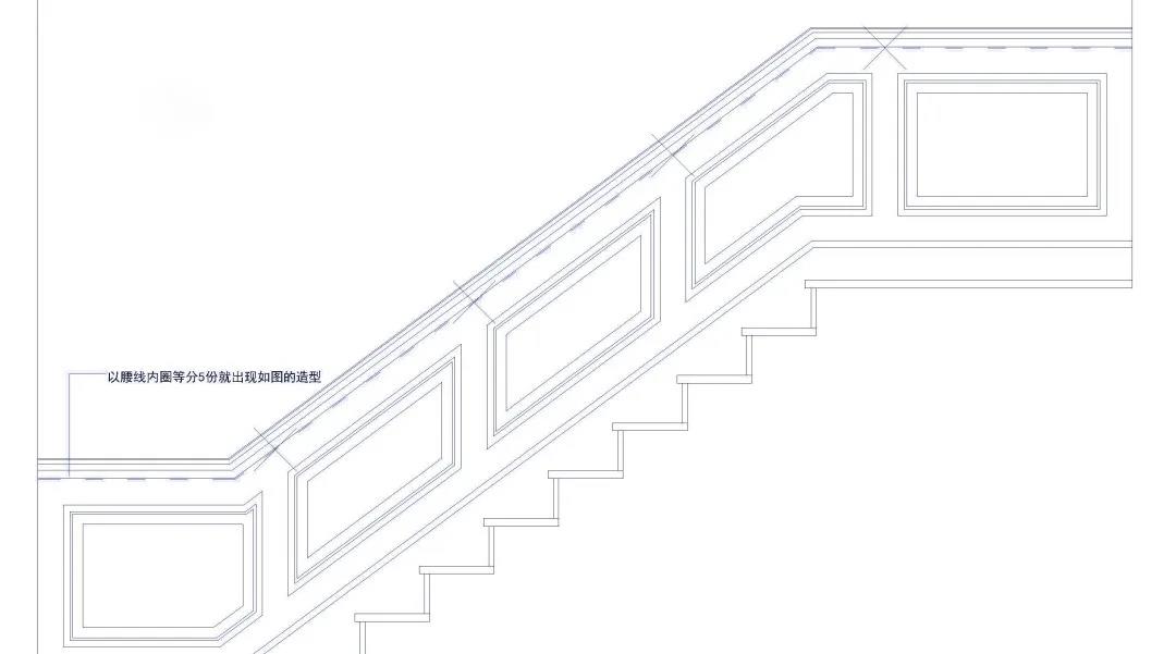石材裝飾知識：大理石樓梯護墻板怎么設計？