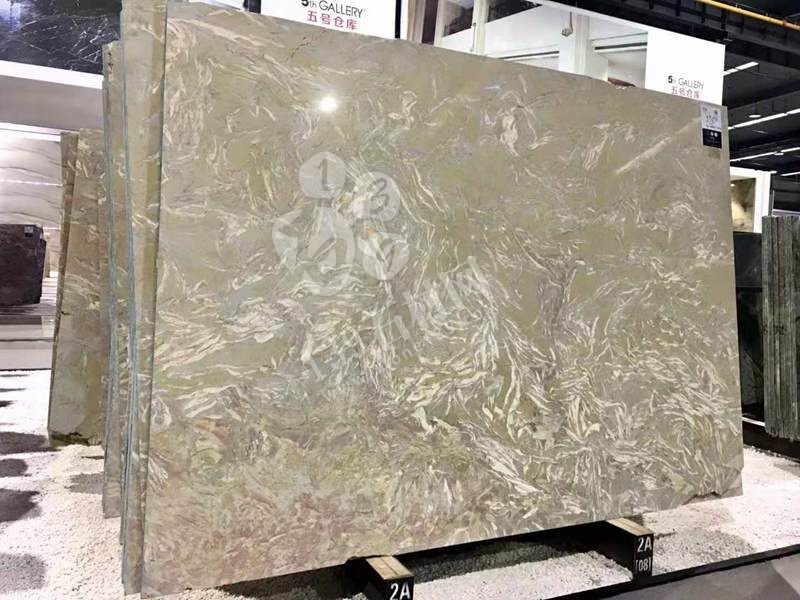 貴陽機場廁所洗手臺化石是哪個石材（海貝花大理石）