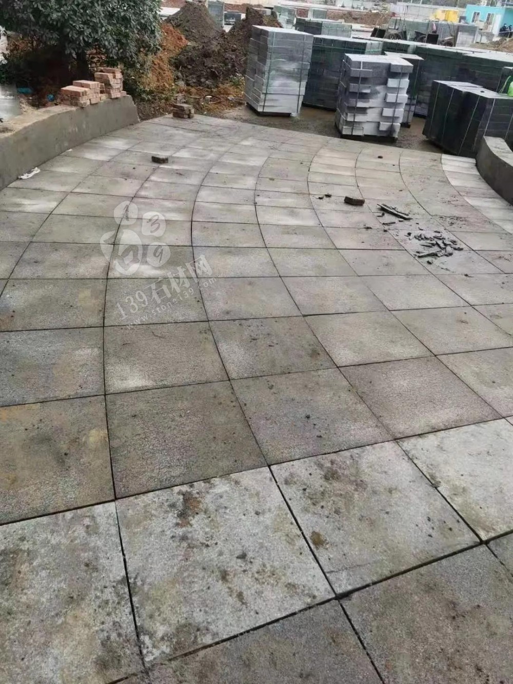 【榮興石材】主營廣西芝麻黑（鐘山青）