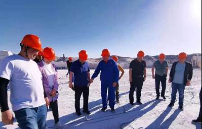 甘肅肅北縣積極推進馬鬃山經濟開發區石材產業園(金廟溝芨芨槽花崗巖礦區)按期開工建設！