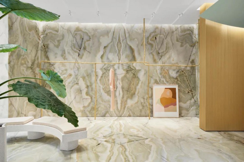 青玉（淺青玉）大理石案例 | 羅馬forte_forte門店