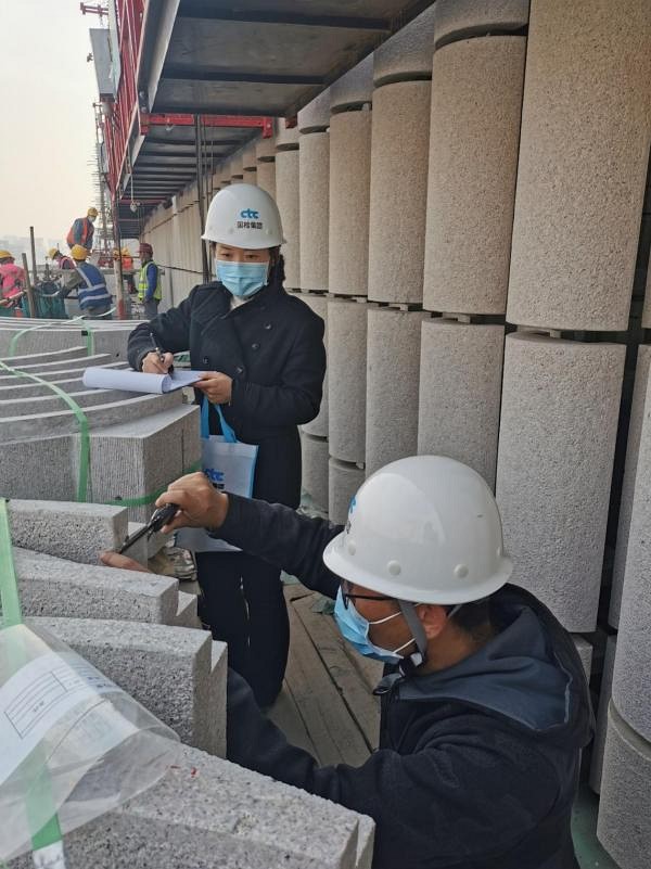 國檢集團國家石材質檢中心完成黨史館石材專項質控工作