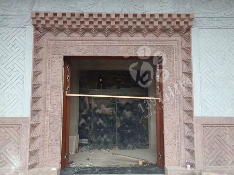 壽寧紅（福壽紅、雞血紅）石材應用案例欣賞