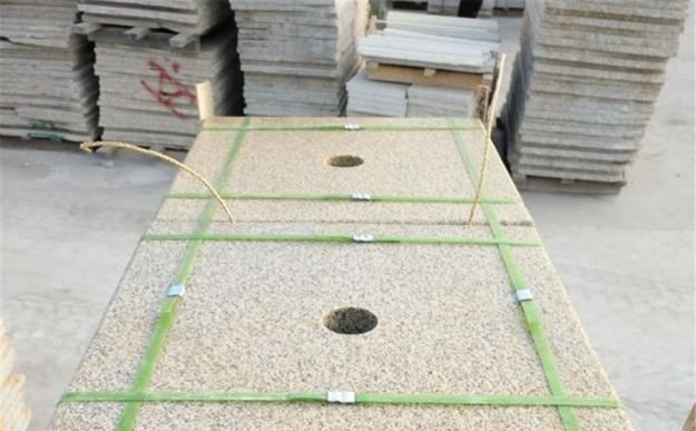 【南陽金泰石業】主營河南黃金麻、河南黃銹石方城芝麻白花崗巖園林工程配套用石