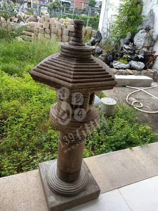 福建水頭建材市場（花崗巖）石材仿古燈塔欣賞