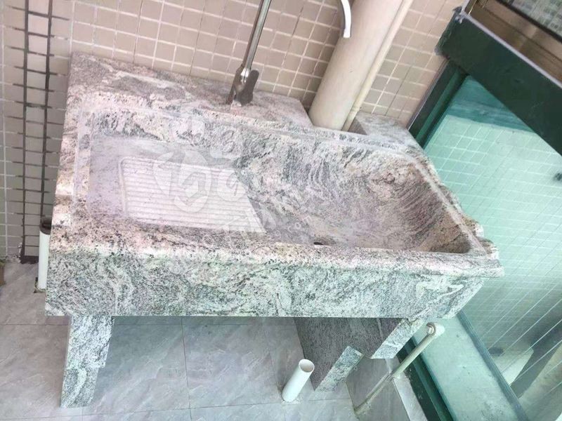 （非標準洗衣池私人定制款）石材洗衣池欣賞