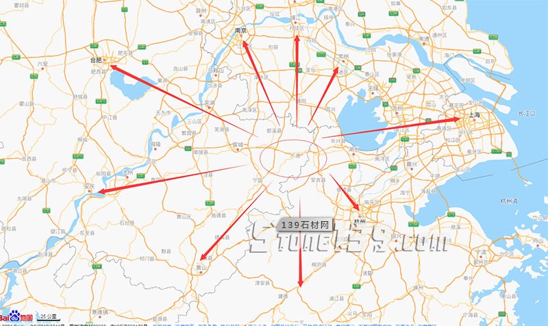安徽芝麻石產地宣城廣德花崗巖-廣德灰（芝麻灰）、廣德黑（芝麻黑）