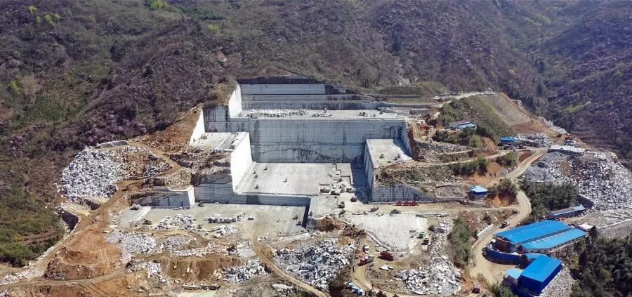 廣西桂林資源縣海浪花（浪花白）、資江灰石材鑒賞！