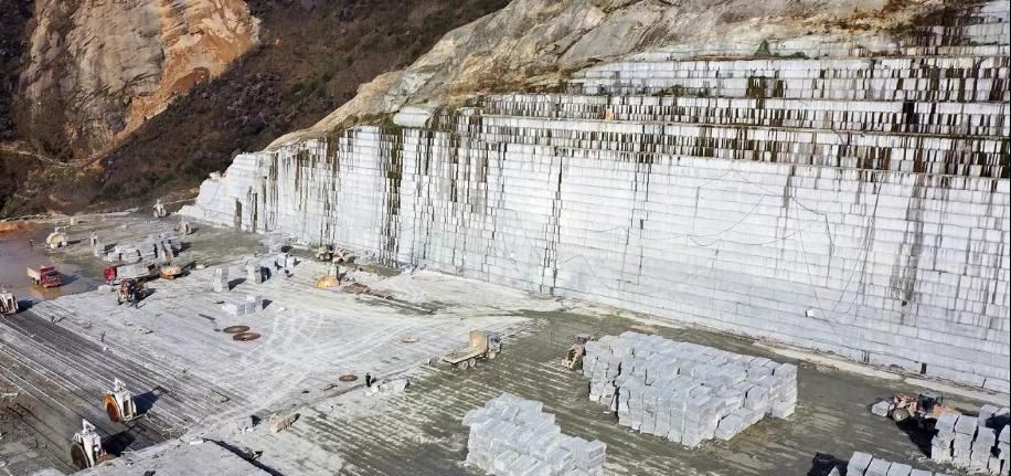 廣西桂林資源縣海浪花（浪花白）、資江灰石材鑒賞！