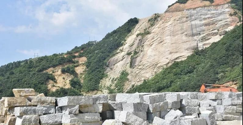 廣西桂林資源縣海浪花（浪花白）、資江灰石材鑒賞！