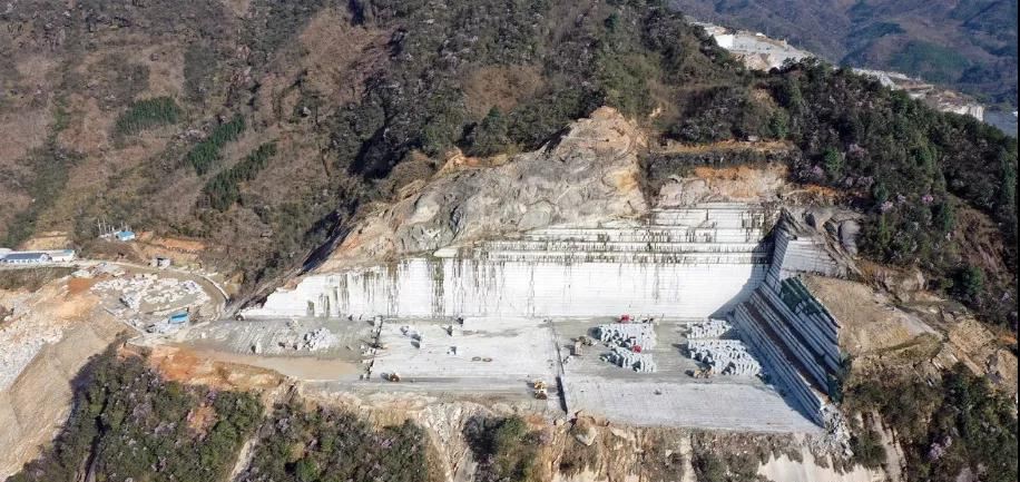 廣西桂林資源縣海浪花（浪花白）、資江灰石材鑒賞！