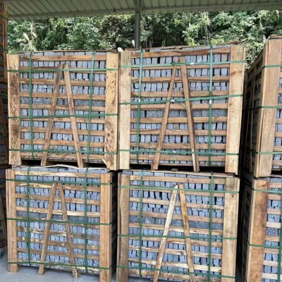 芝麻黑小方塊 廣西鐘山青廠家現貨