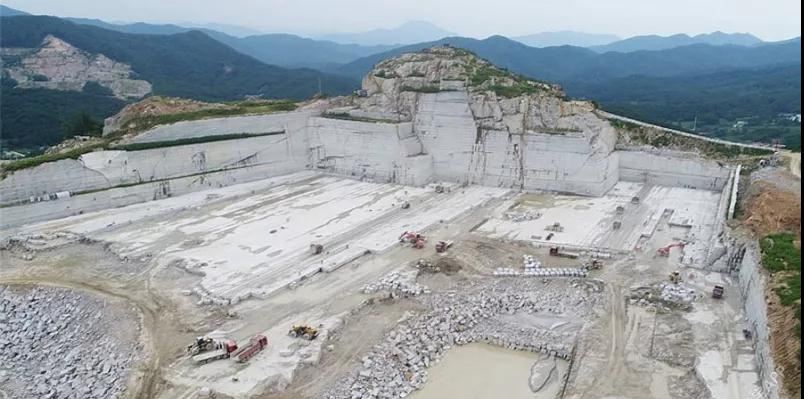 “東北亞石都”吉林蛟河石材（象牙白與吉林白對比）欣賞！