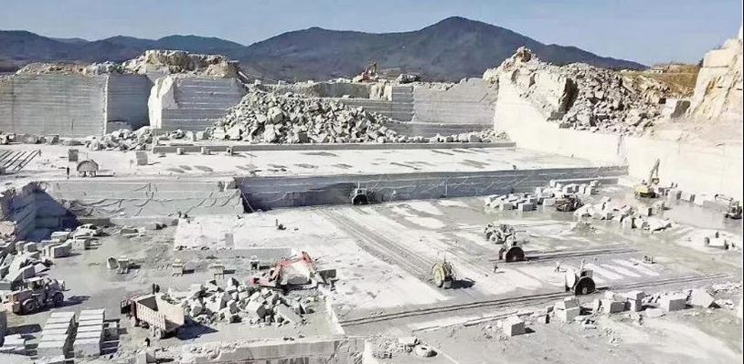 “東北亞石都”吉林蛟河石材（象牙白與吉林白對比）欣賞！