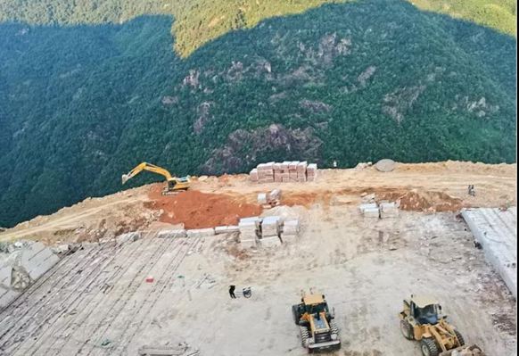 江西省撫州市黎川縣洵口鎮花崗巖新石島紅石材